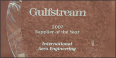 Gulfstream supplier of the year (click to enlarge)